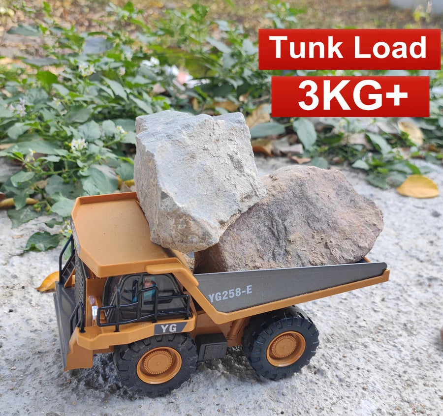 4WD Remote Control Dump Truck | 1:20 Scale | Construction Vehicle