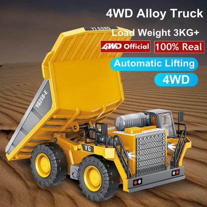 4WD Remote Control Dump Truck | 1:20 Scale | Construction Vehicle